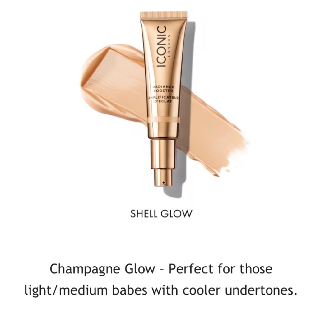 ICONIC LONDON RADIANCE BOOSTER in Shell Glow